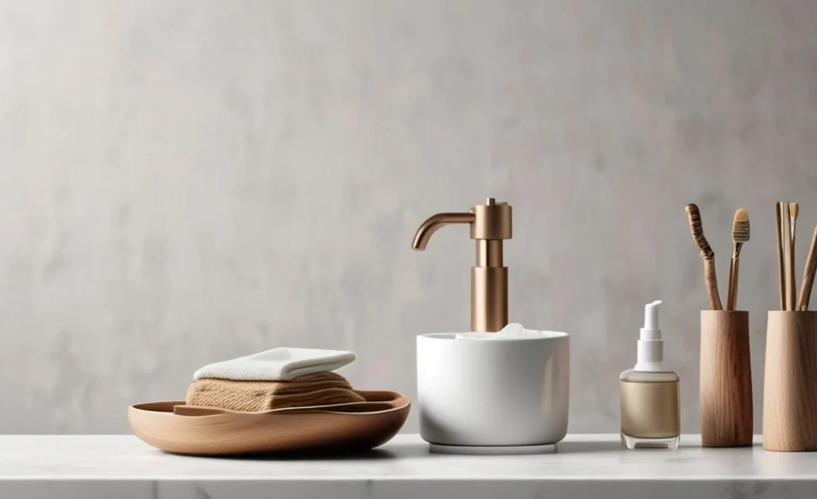 Essential Finds for Your Unique Bathroom Accessories Decor Combo