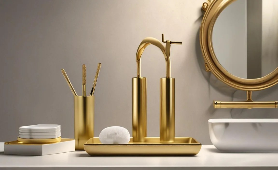 Essential Gold Bathroom Accessories to Consider