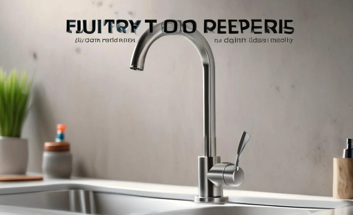 Fix Faucet Tools: Essential For Effortless Repairs