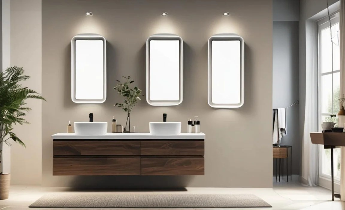 Floating Shelves: Airy and Accessible