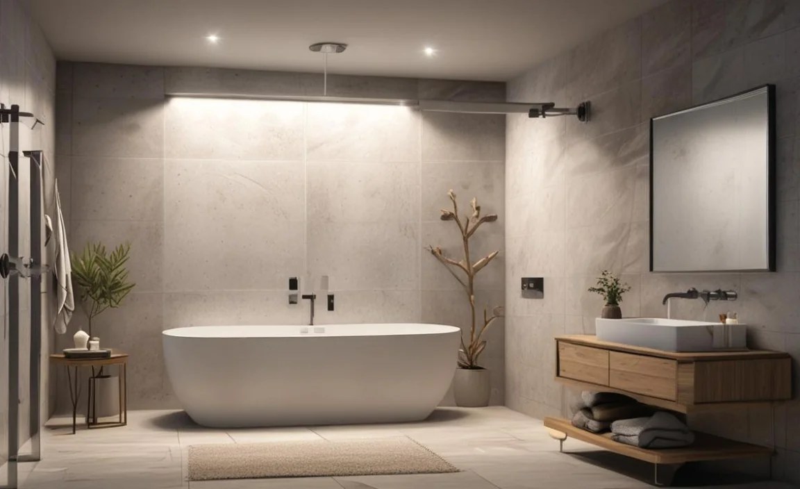 For Steam Showers: