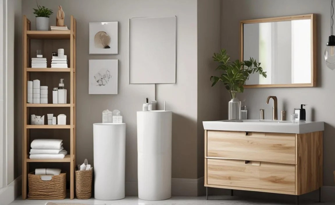 For Under the Sink Cabinet: