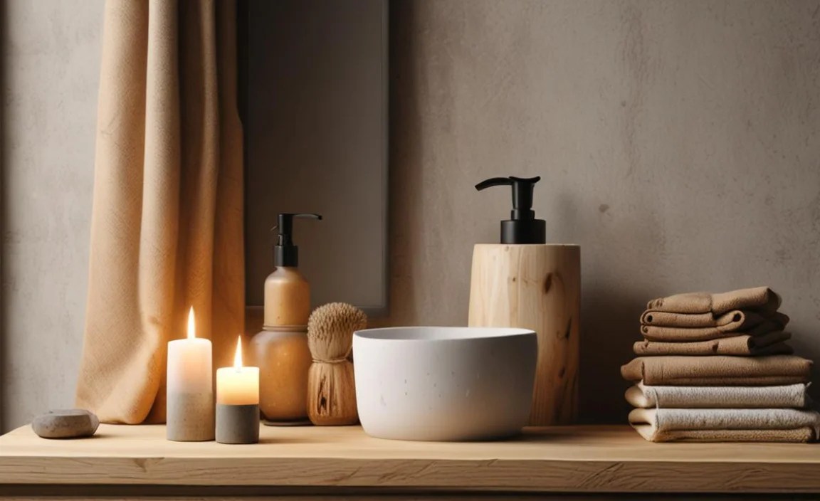 Genius Essentials: Rustic Bathroom Accessories for Kids