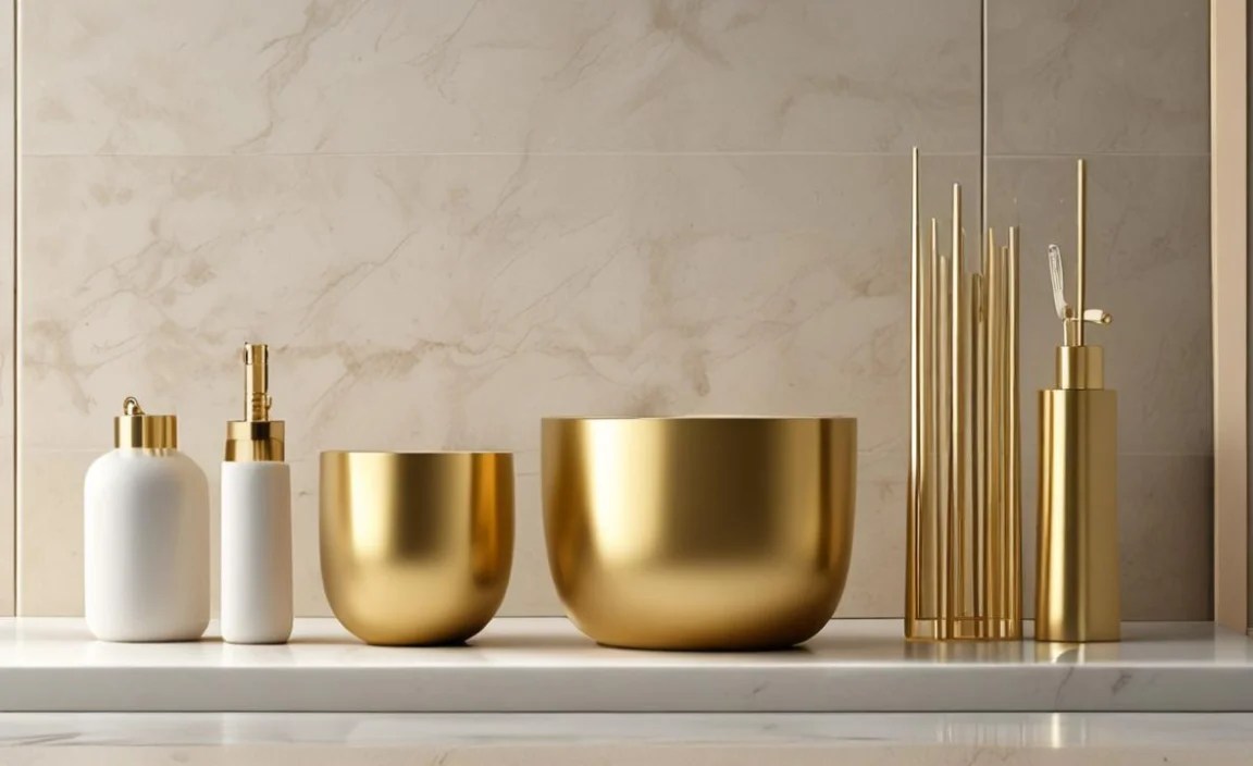 Gold Bathroom Accessories: A Comparative Overview