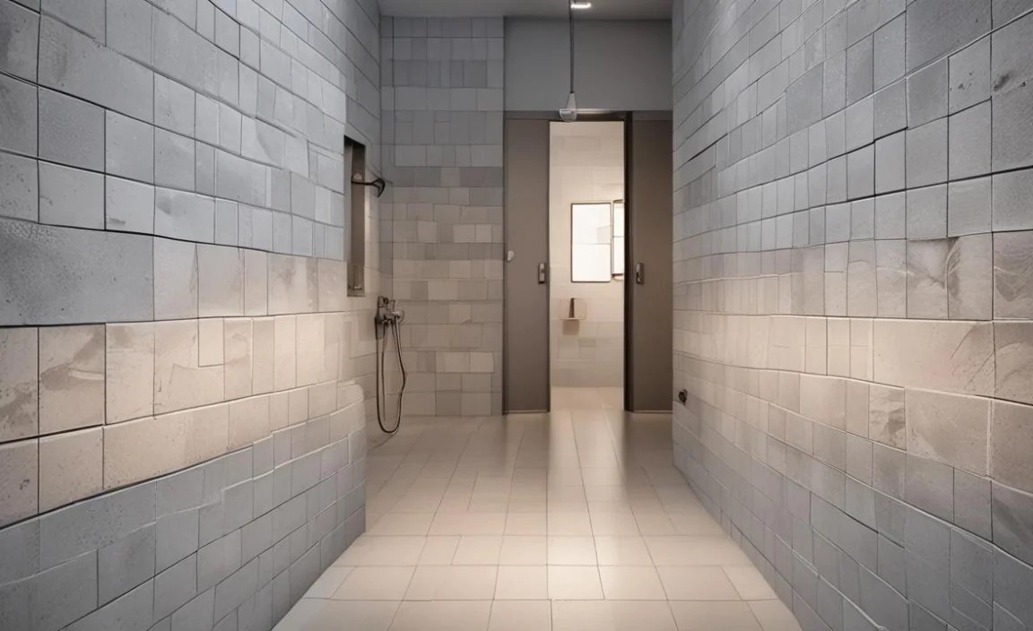 Grout Diagram Example: A Shower Niche