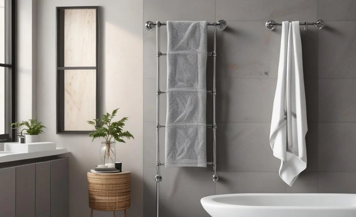 How to Install a Wall-Mounted Towel Rack: A Step-by-Step Guide