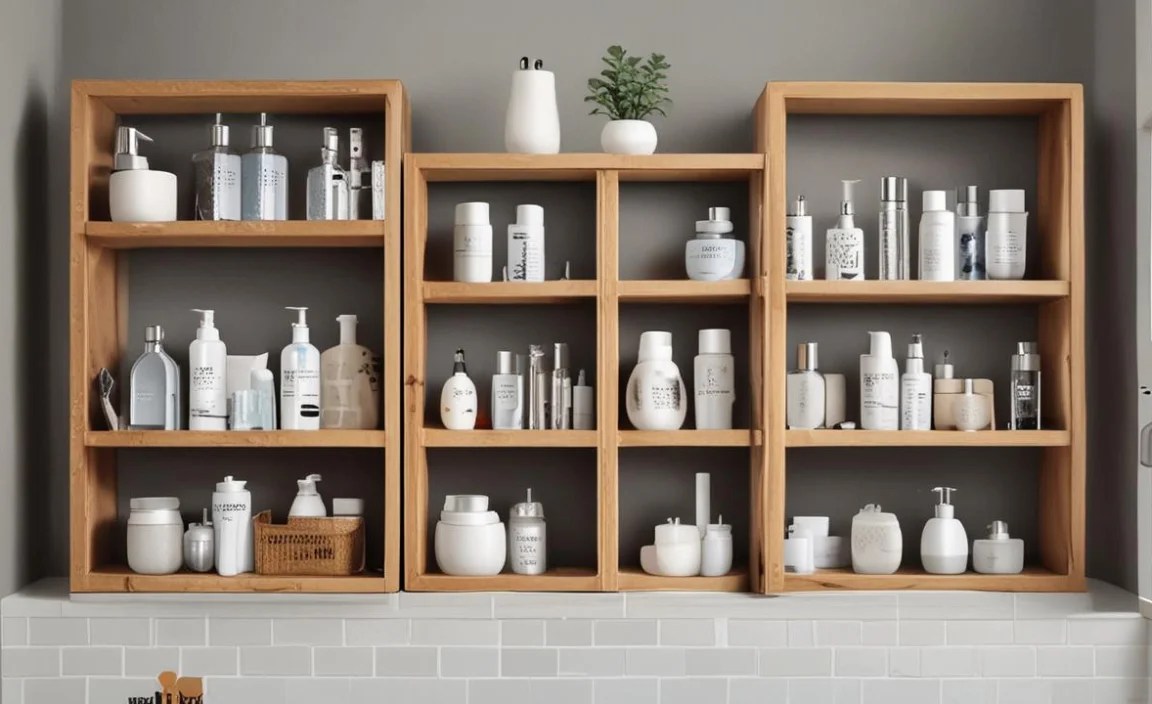 In-Shower Organizer Baskets and Trays