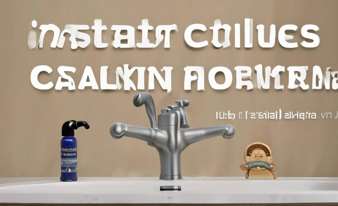 Install Caulking Without Plumber: Proven Essential