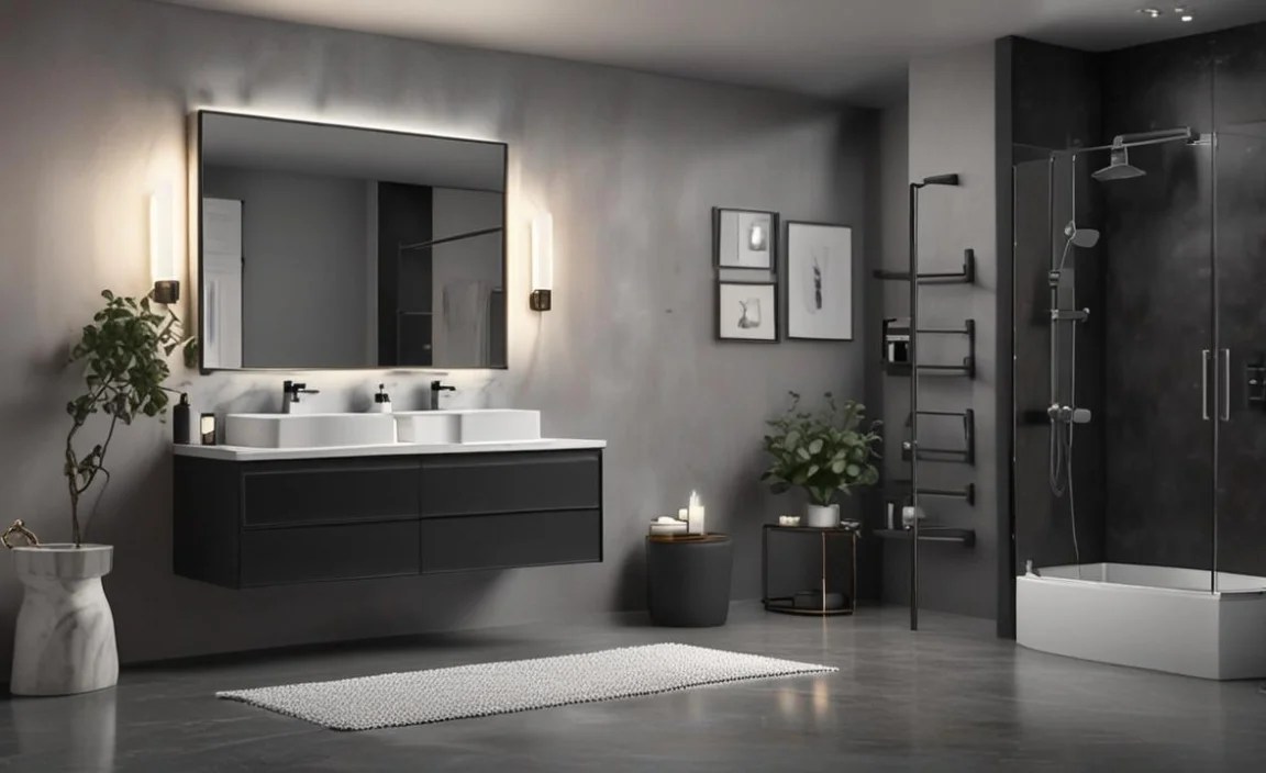 Installing a Black Matte Toilet Paper Holder