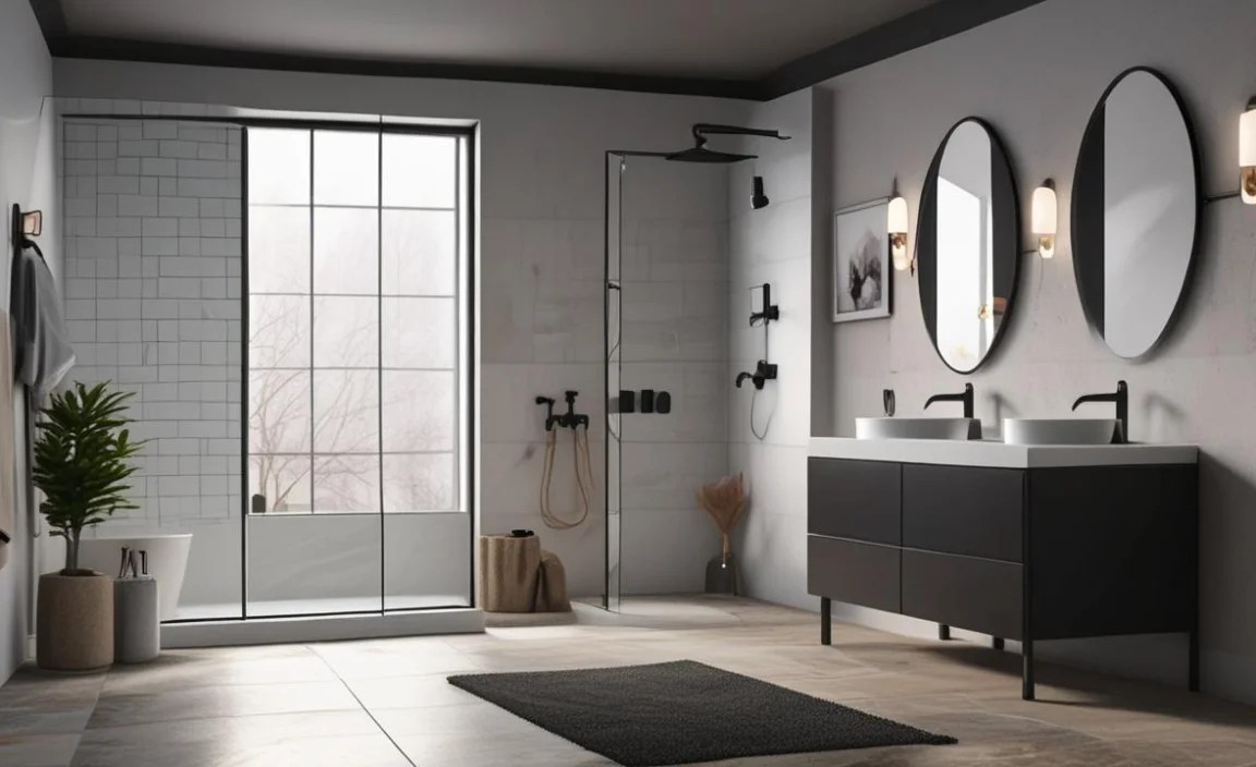 Installing a Black Matte Towel Bar