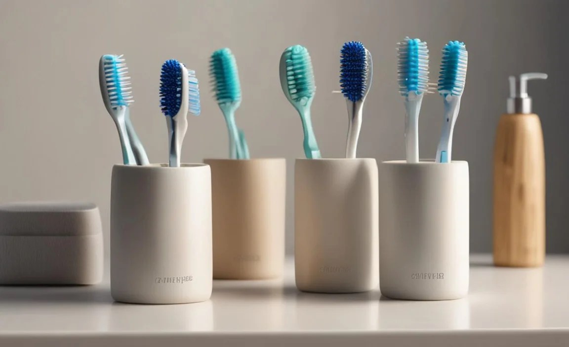 Issue: Toothbrushes Tipping Over