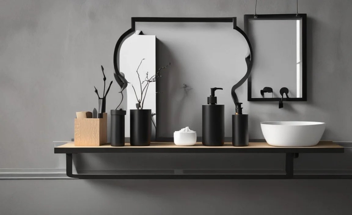 Maintaining Your Black Matte Accessories Holder