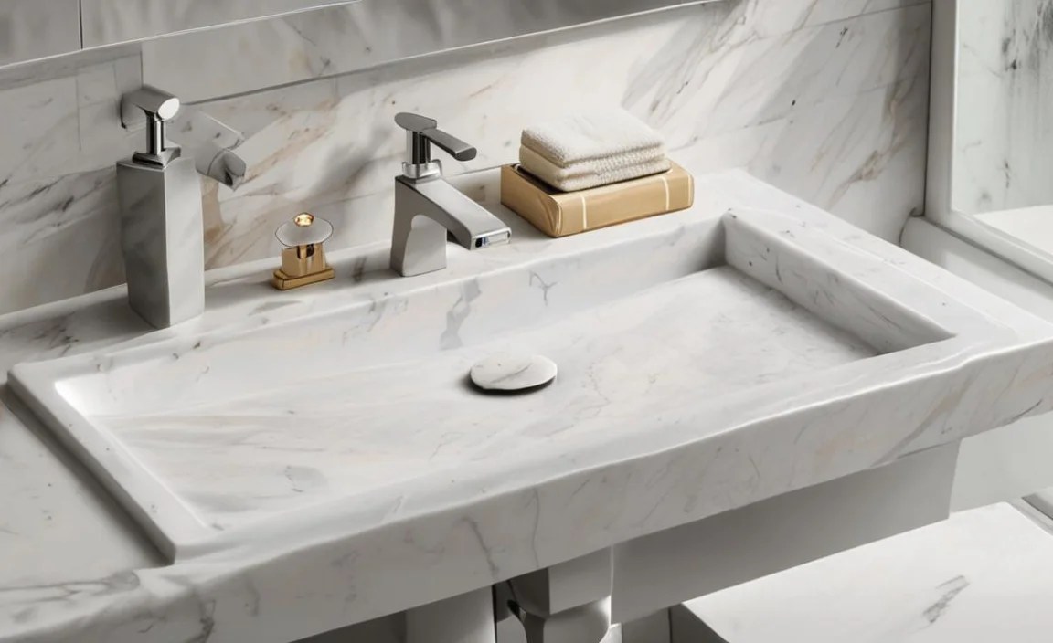 Material Quality: Real Marble vs. Faux Marble