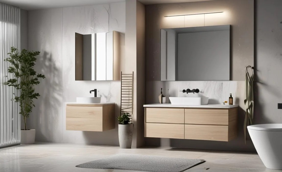 Maximizing Space: Small Bathroom Minimalist Edition