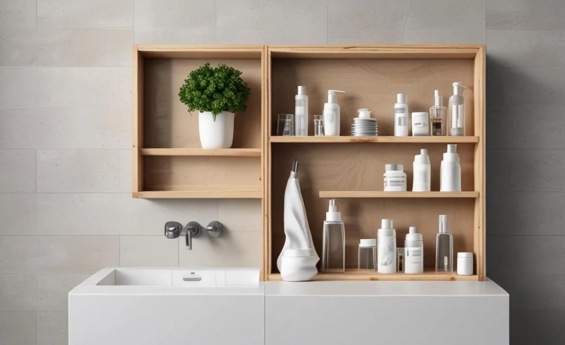 Minimal Bathroom Storage Container Cheat Sheet