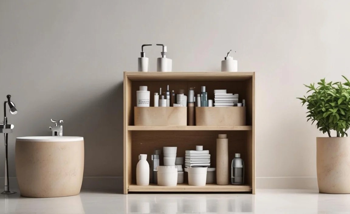 Minimal Bathroom Storage Containers: Genius Solutions