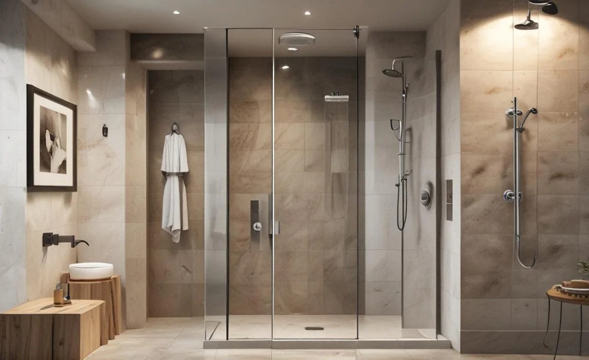 Multi-Piece Shower Units