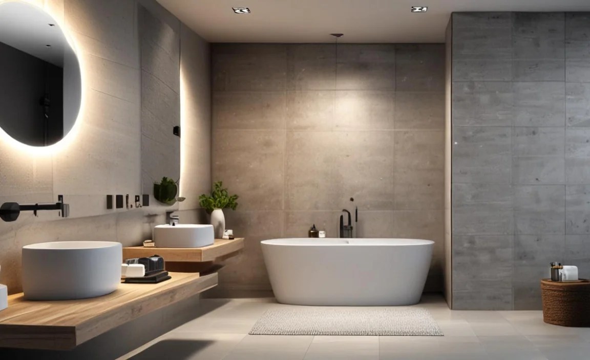 Plush Bath Mats