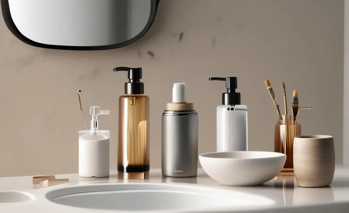 Q2: Do these sets work for bathrooms with minimal counter space?