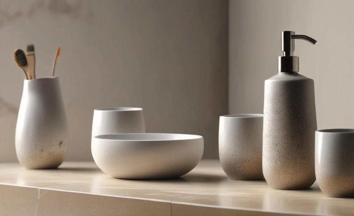 Q4: Are ceramic bathroom sets suitable for small bathrooms?