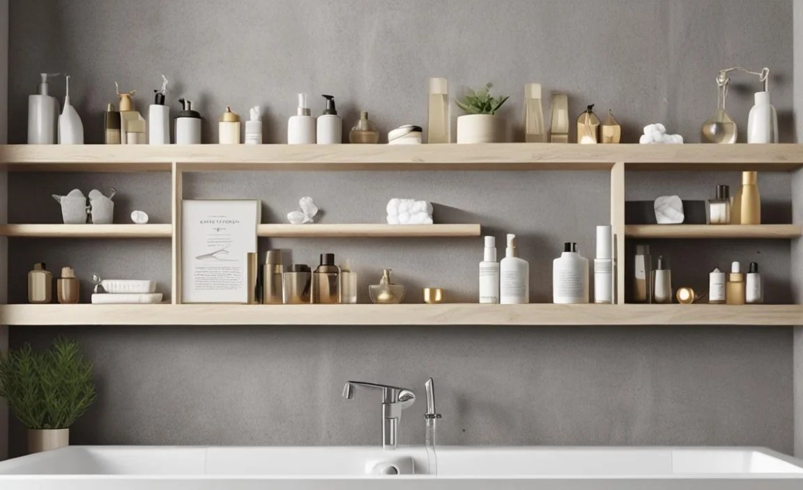 Q4: How do I clean bathroom shelves effectively?