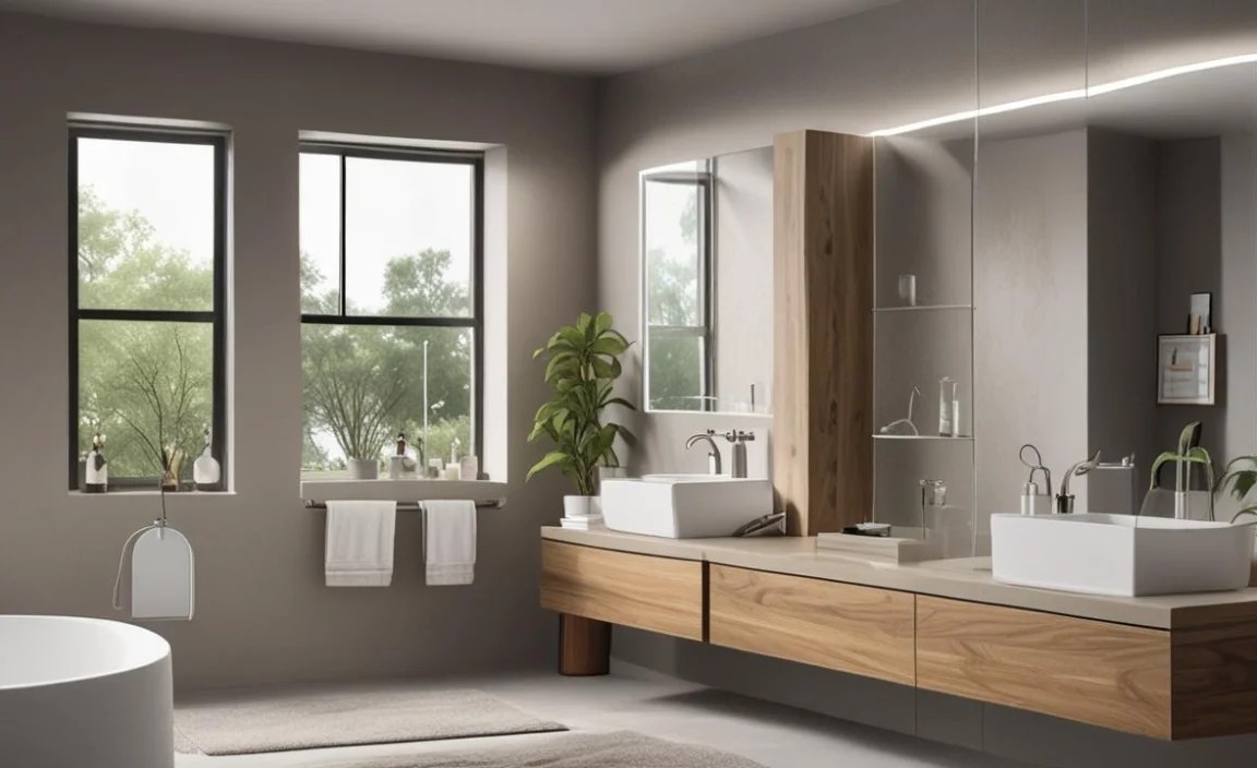 Q4: How do I store towels in a tiny bathroom?