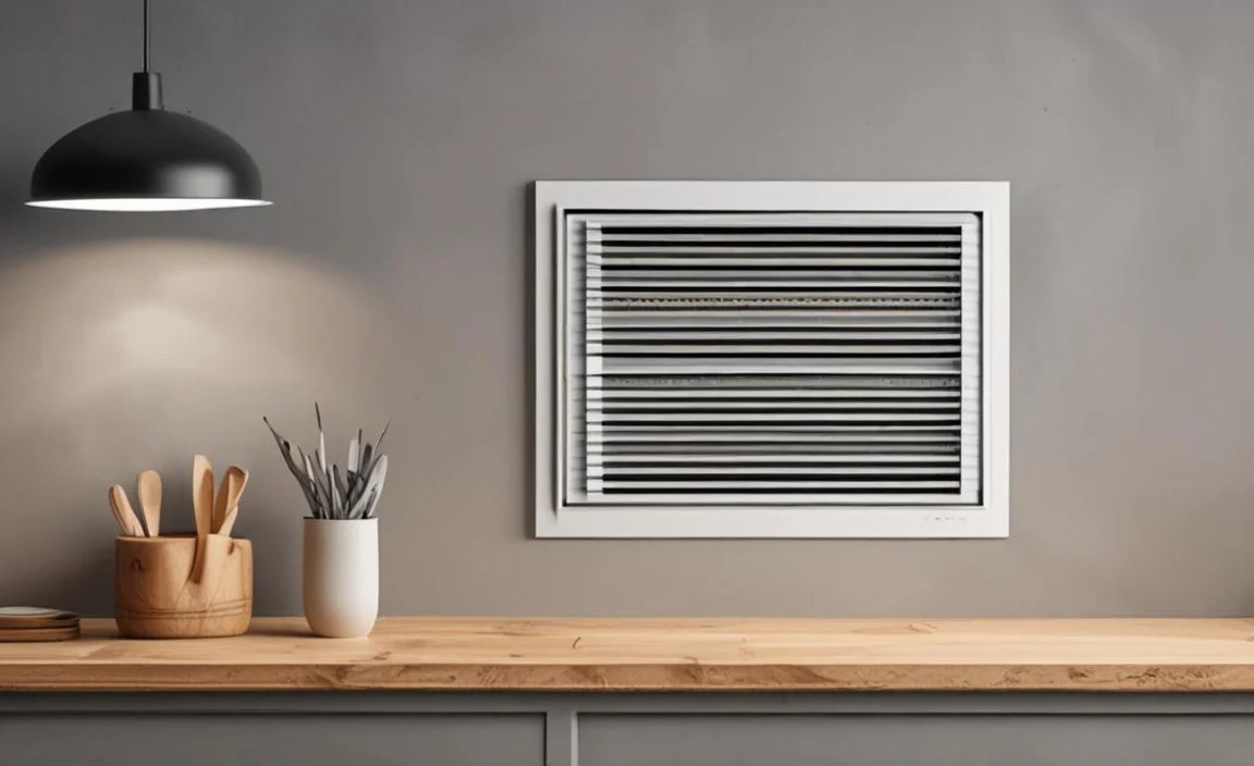 Removing Range Hood Vent Covers