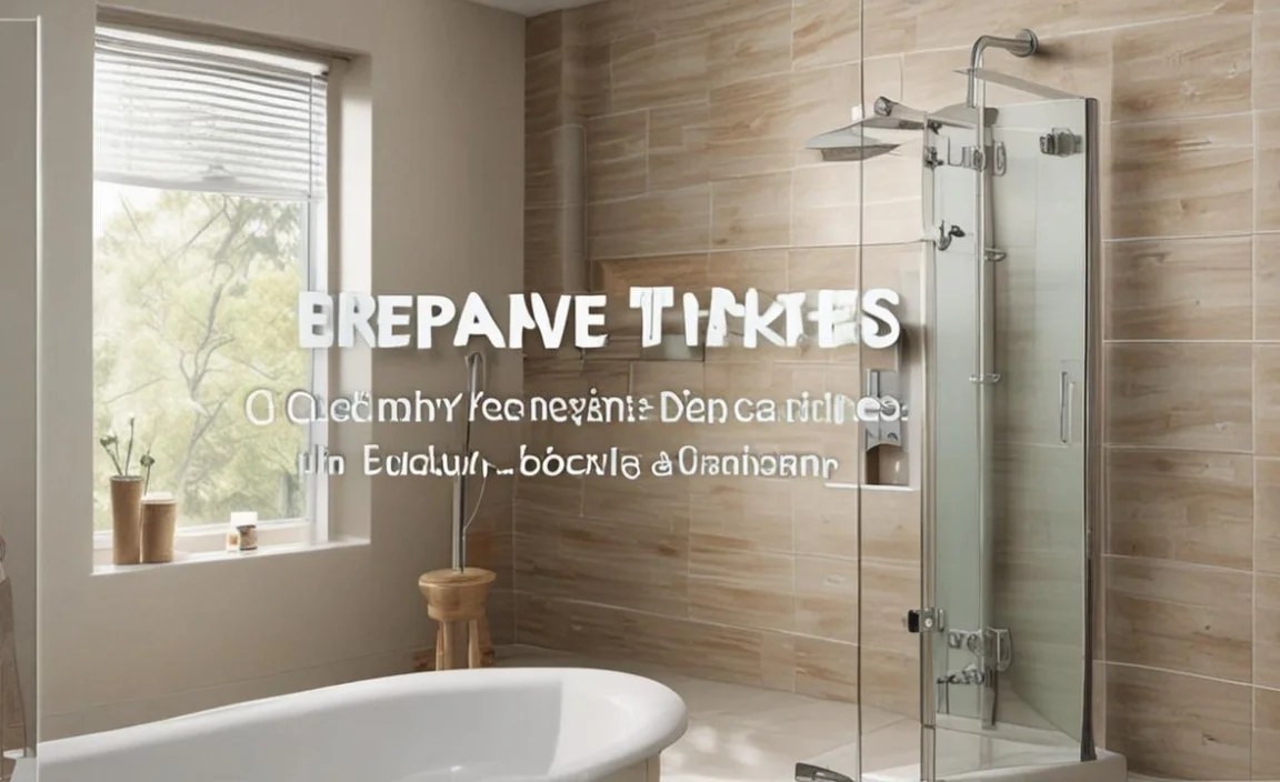 Repair Shower Tips: Genius Fixes You Need
