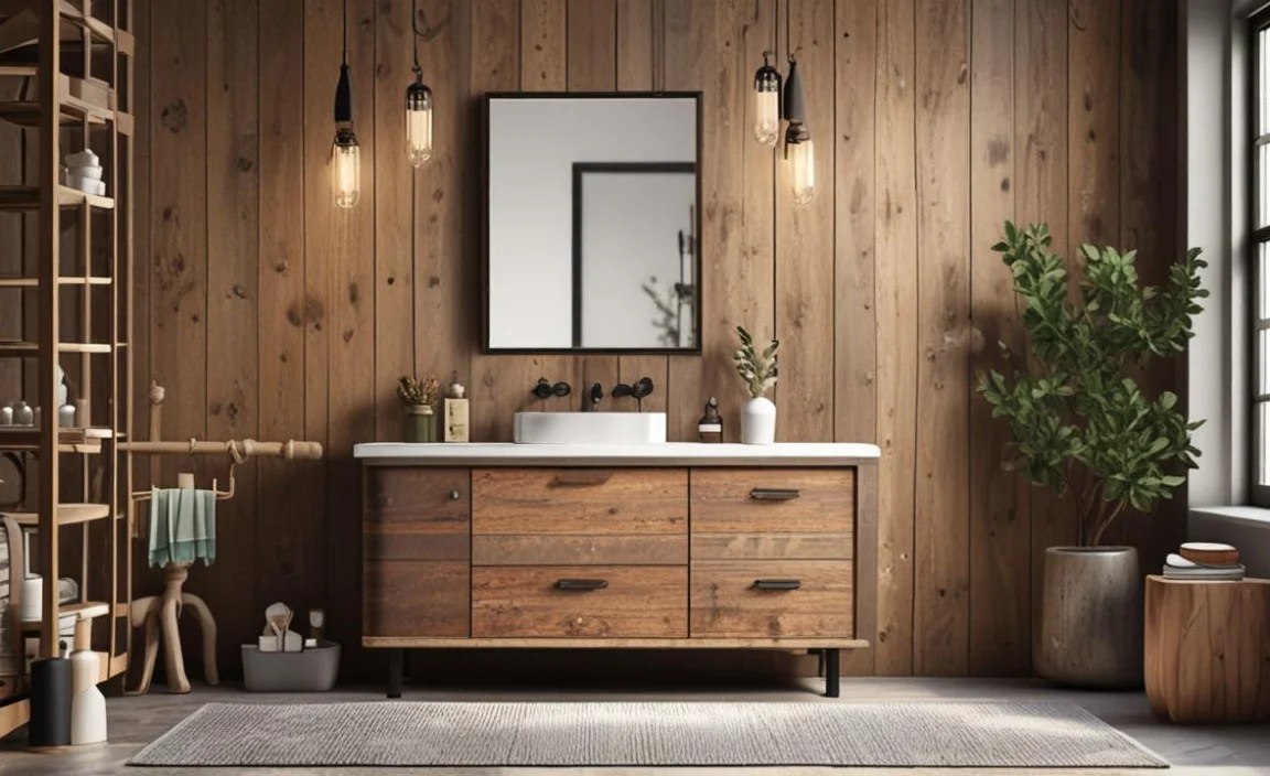 Rustic Bathroom Accessories Colorful: Genius Finds