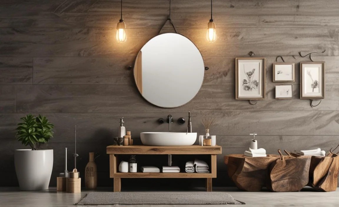 Rustic Bathroom Accessories: Essential Hotel Quality