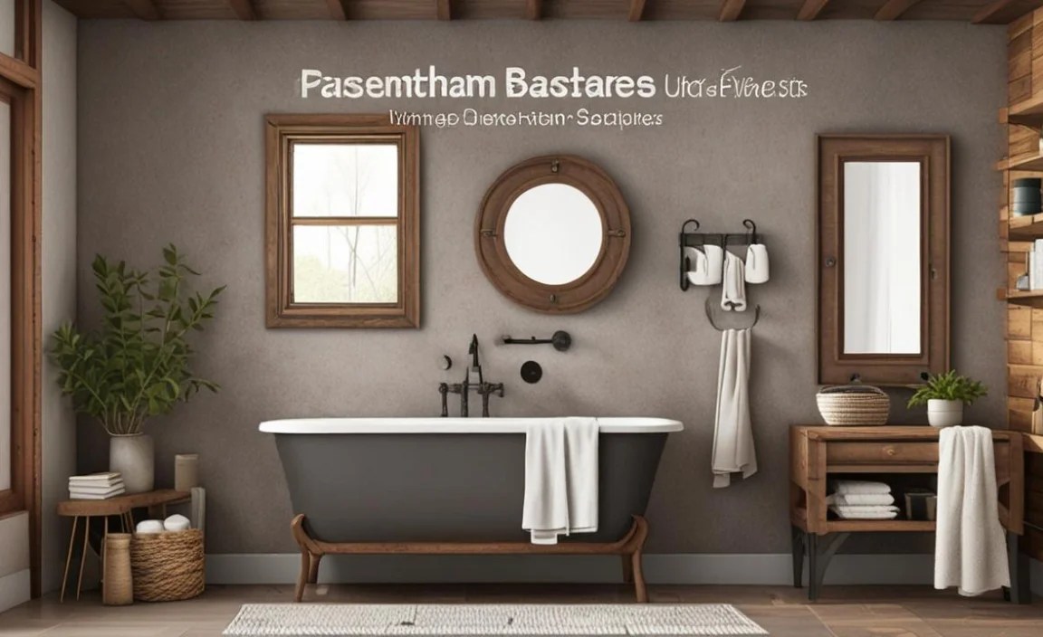 Rustic Bathroom Accessories Under $20: Essential Finds!