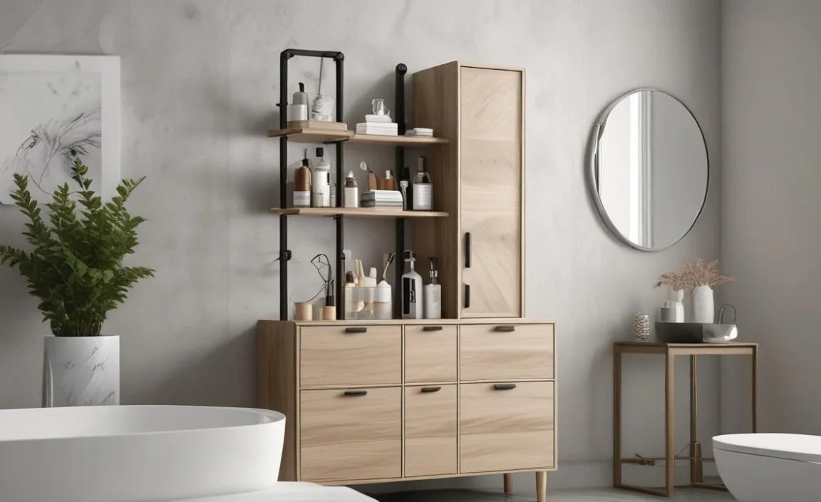 Sample Organization Plan for a Small Bathroom