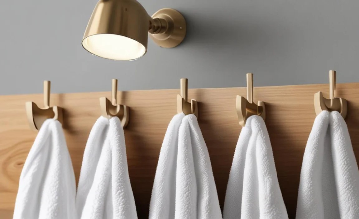 Screw-Mounted Robe Hooks
