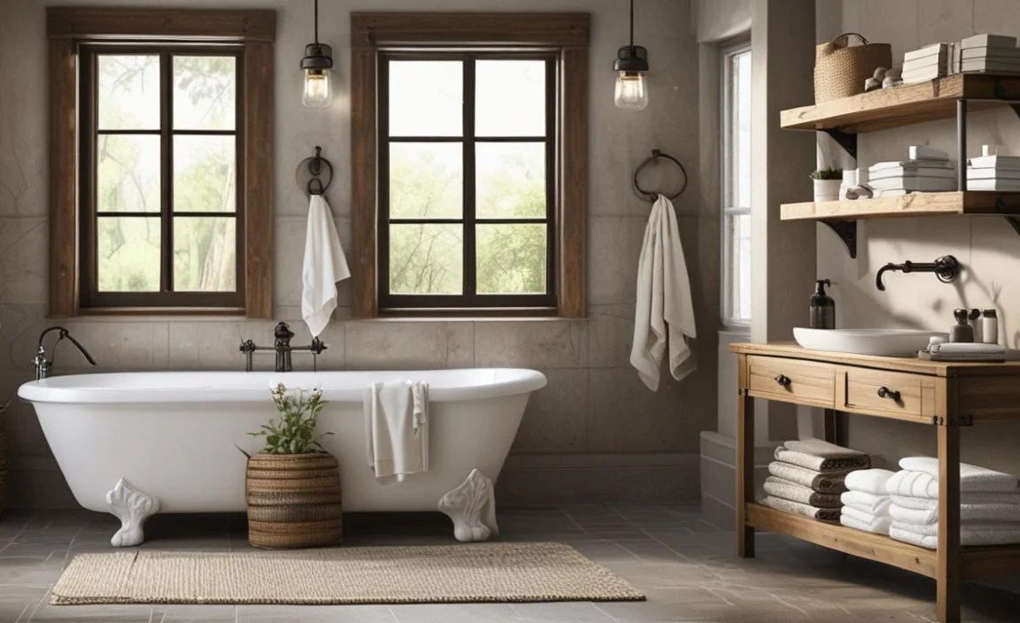 Shop Rustic Bathroom Accessories At Walmart Today!