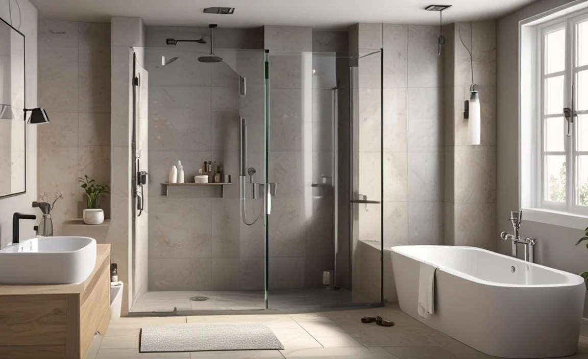 Shower and Tub Placement