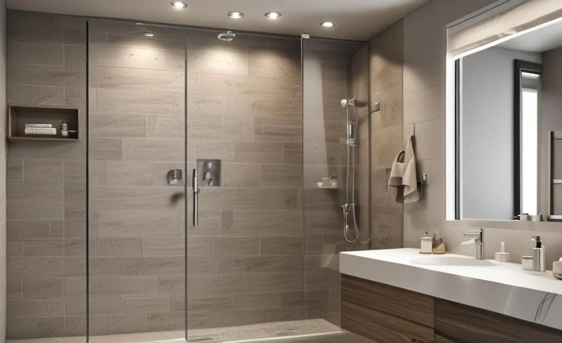 Shower Caddies and Shelving: