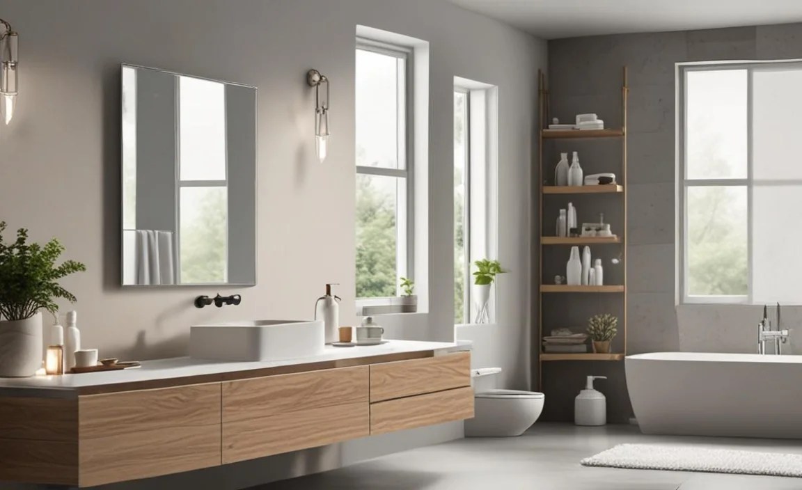 Shower Caddies with Integrated Storage