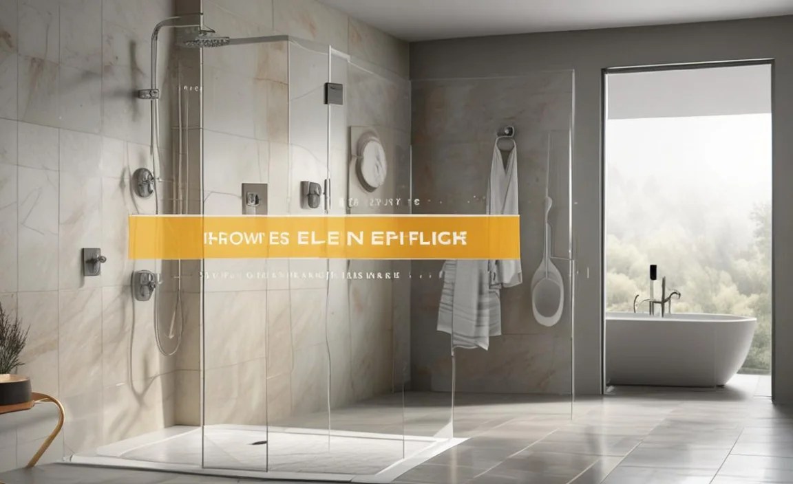 Shower Cleaning: Effortless Shine