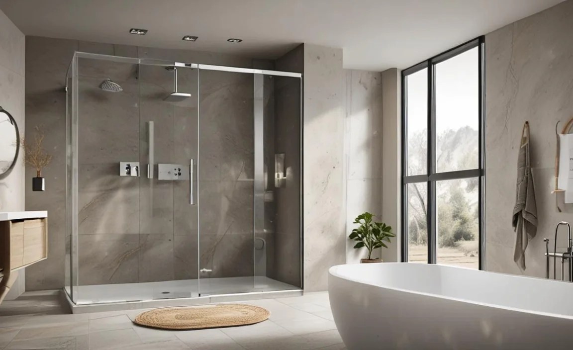 Shower Doors vs. Curtains