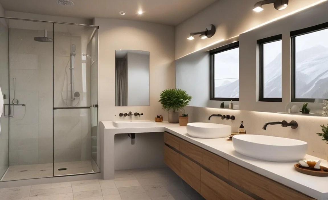 Sink and Vanity Placement