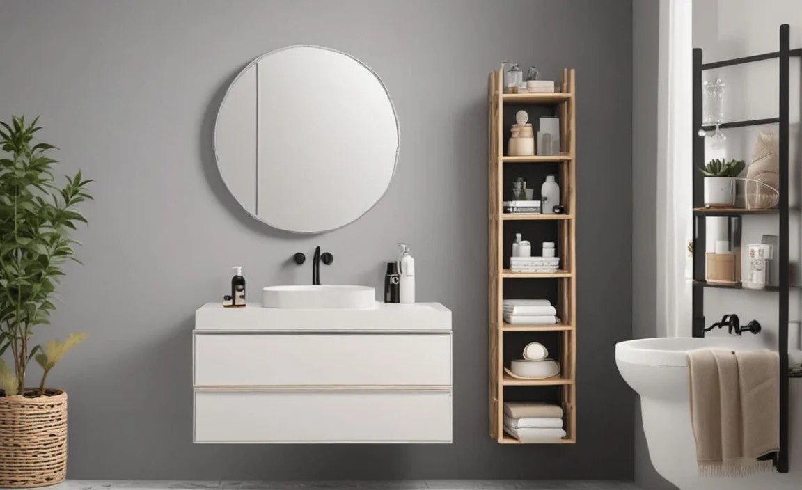 Space Saving Bathroom Items: Genius Storage Solutions