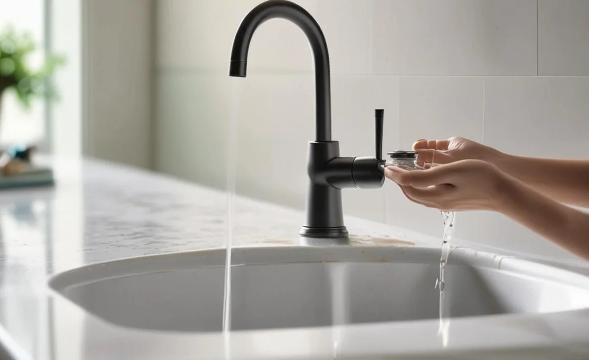Step 2: Disassemble the Faucet Handle