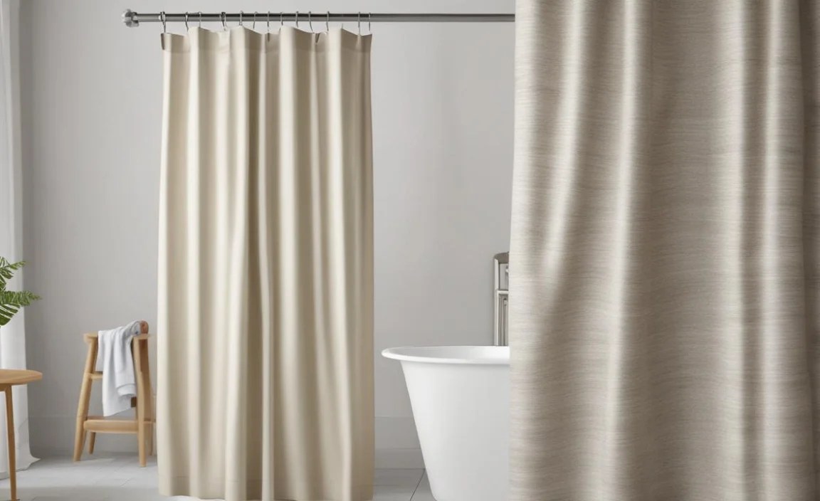Step 2: Prepare the Shower Curtain Liner