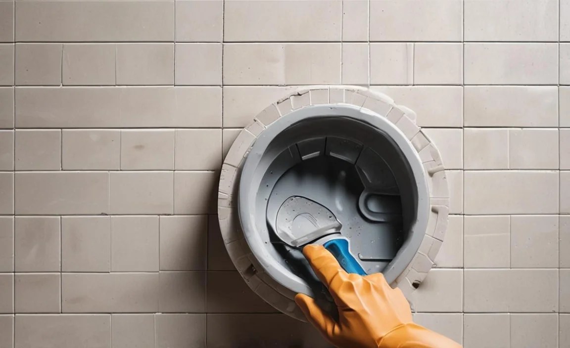 Step 2: Remove Old, Damaged Grout