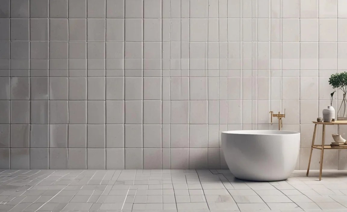 Step 2: Score the Perimeter and Remove Grout