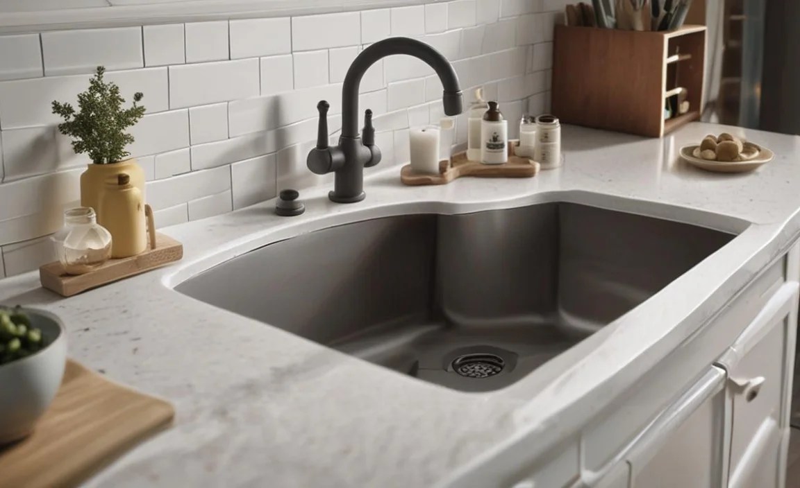 Step 4: Remove Faucet and Strainer Assembly