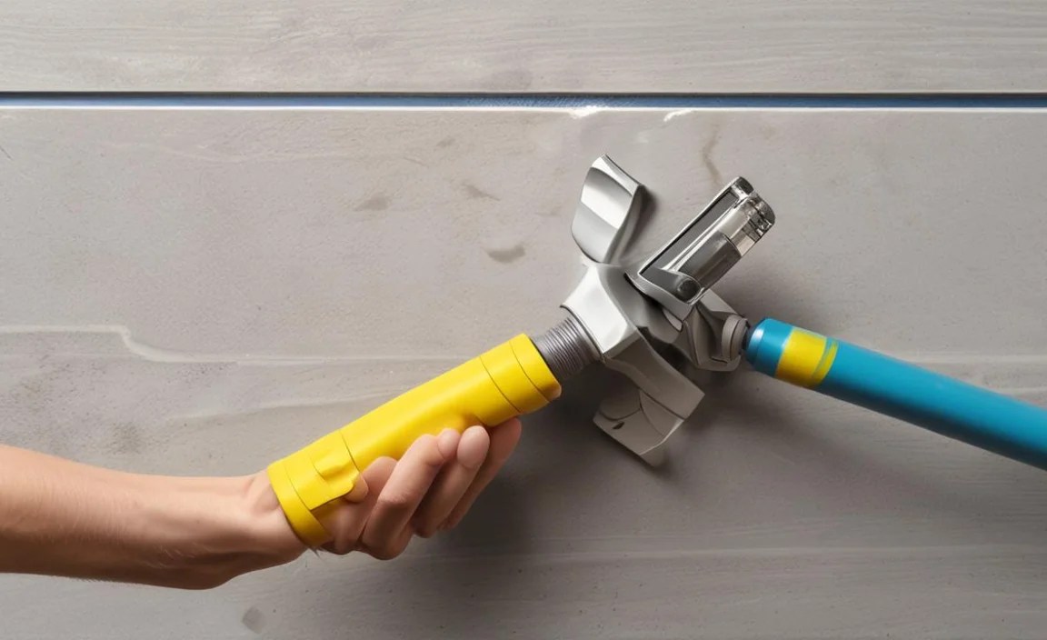 Step 4: Smooth the Caulk Bead