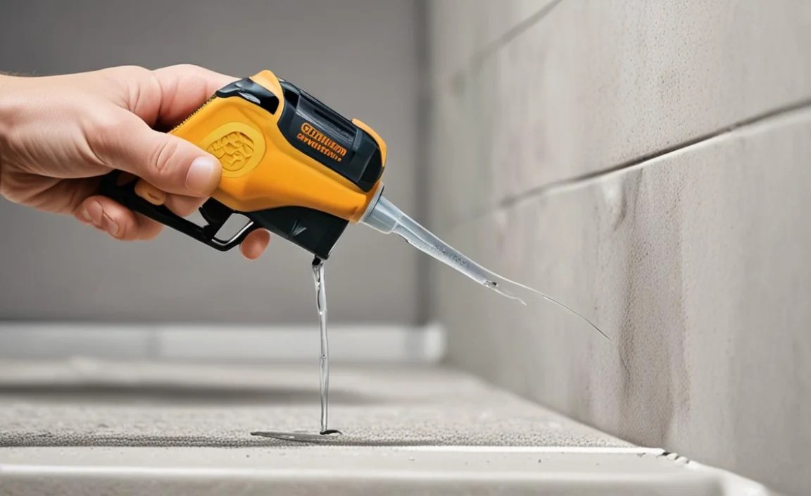 Step 6: Apply the New Caulk