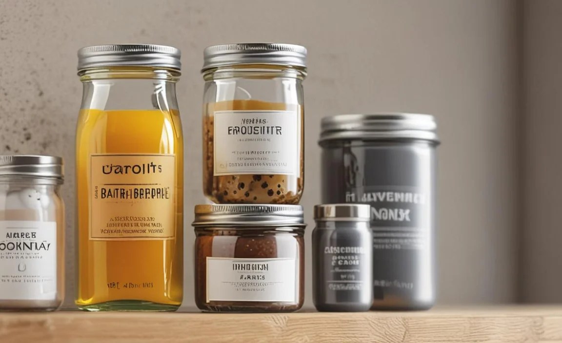 Step 6: Fill Your Jars and Organize
