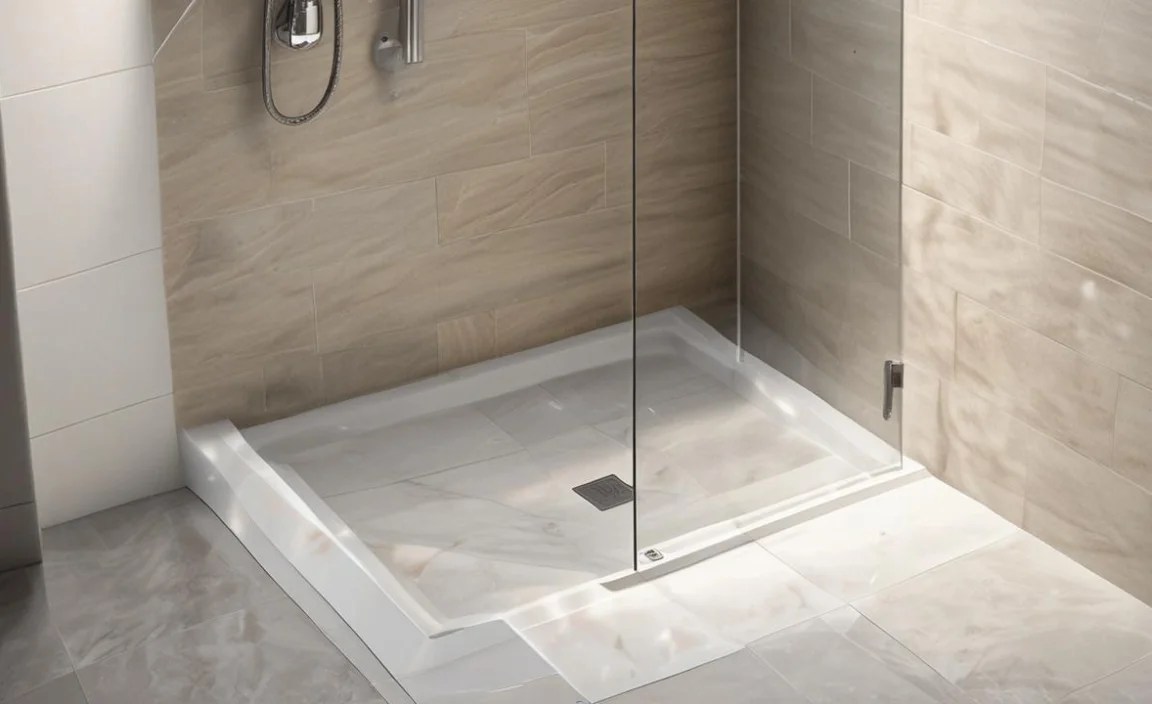 Step 6. Install New Shower Base:&nbsp;